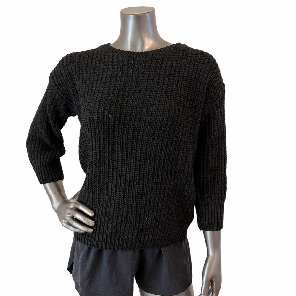 Black Knit Sweater